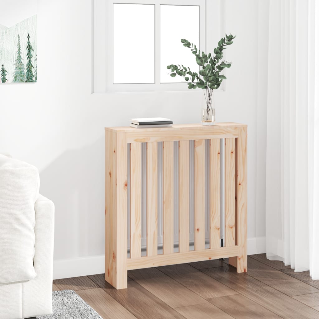 Radiator Cover Wax Solid Wood Pine