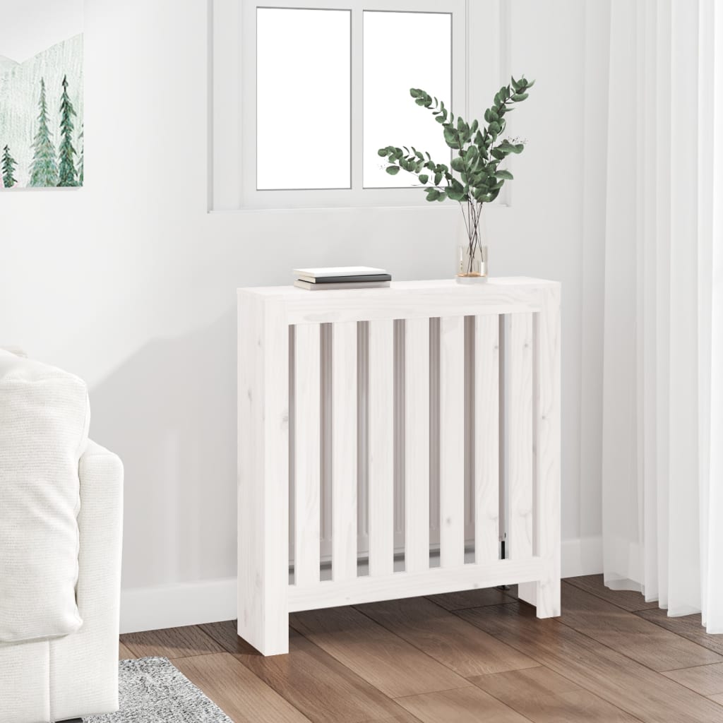 Radiator Cover Wax Solid Wood Pine