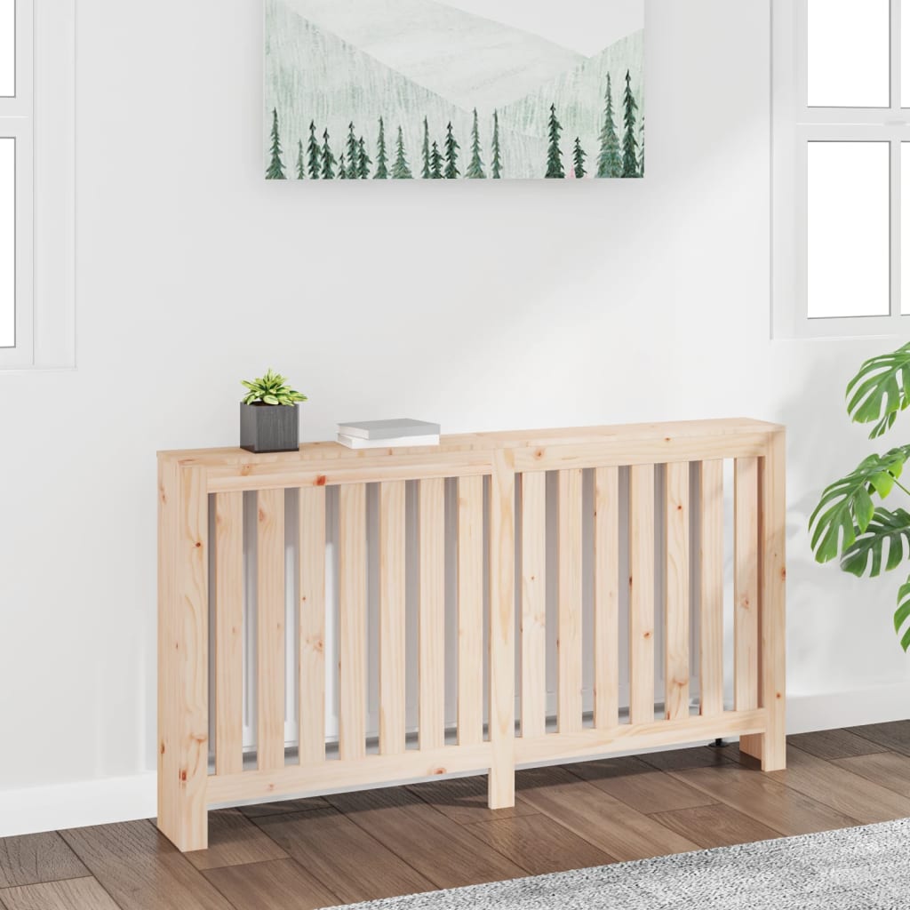Radiator Cover Wax Solid Wood Pine