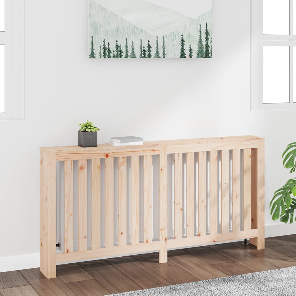 Radiator Cover Wax Solid Wood Pine