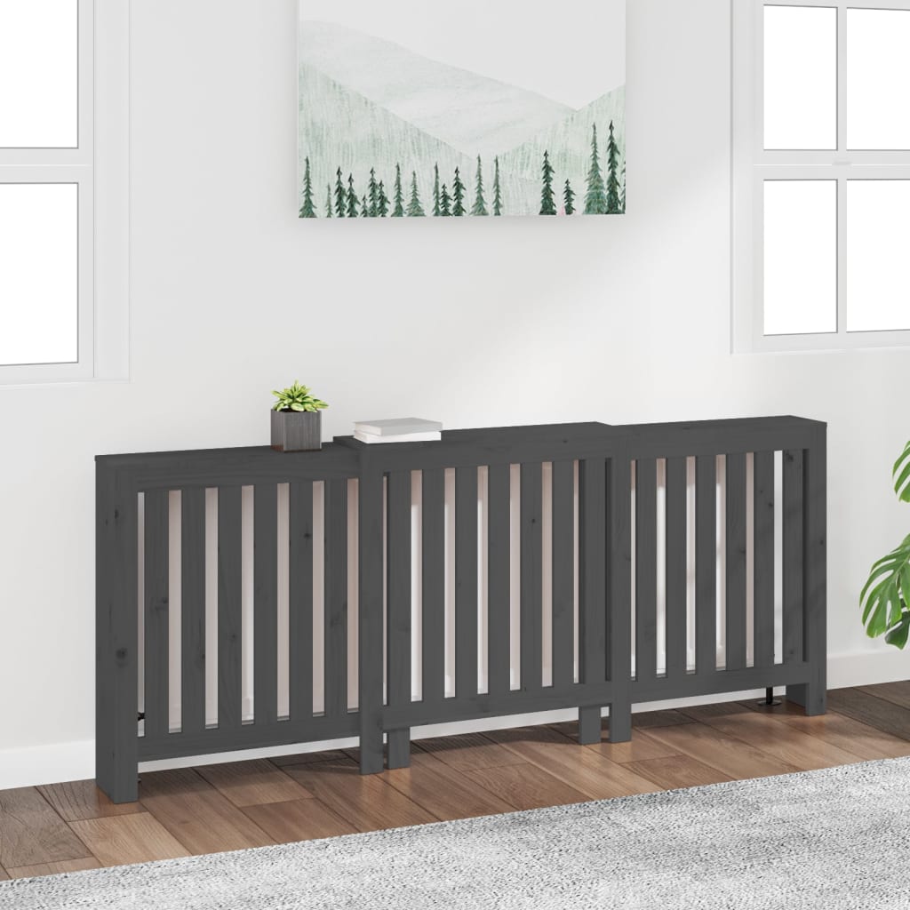 Radiator Cover Wax Solid Wood Pine