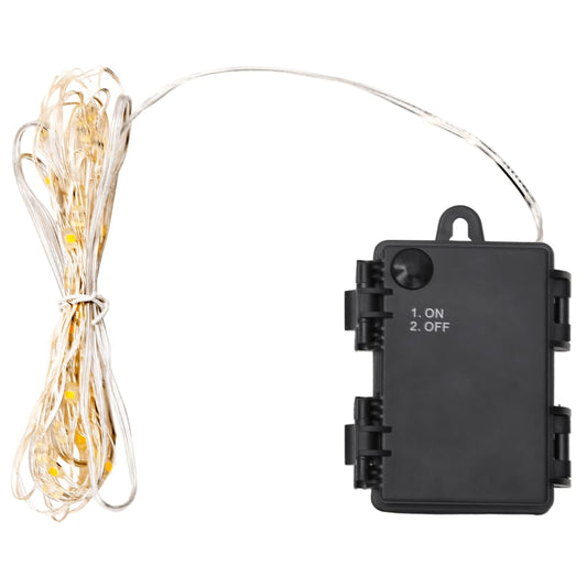 Led String Lights With 66 Leds And Fan