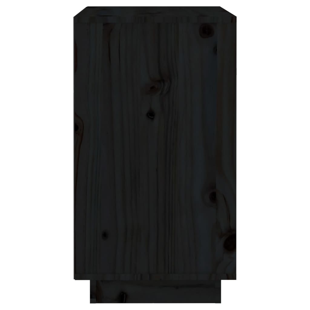 Wine Cabinet 55.5X34X61 Cm Solid Wood Pine