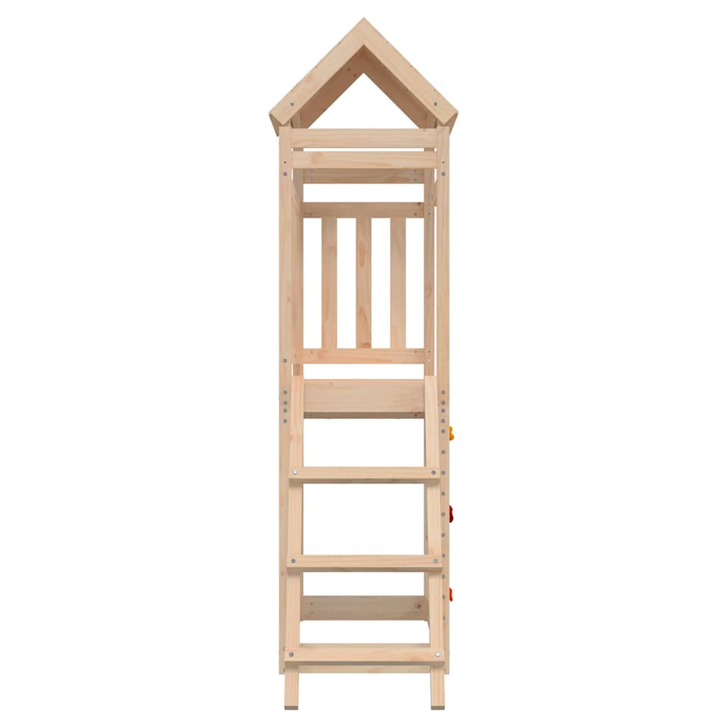 Outdoor Playset 52.5X110.5X214 Cm Solid Wood Pine