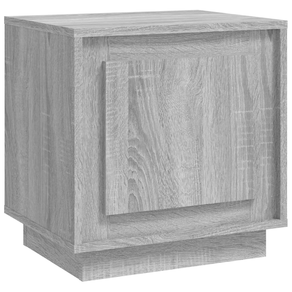 Bedside Cabinet 44X35X45 Cm Engineered Wood