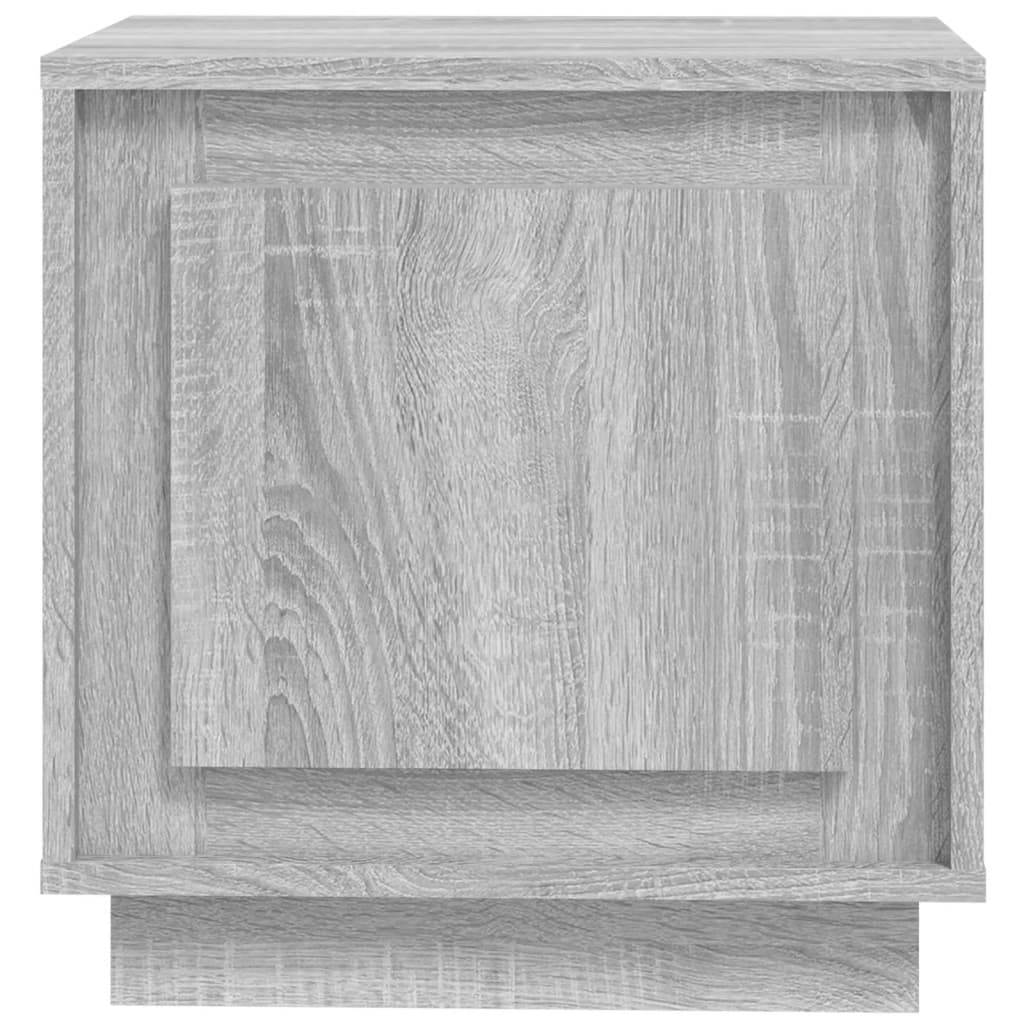 Bedside Cabinet 44X35X45 Cm Engineered Wood