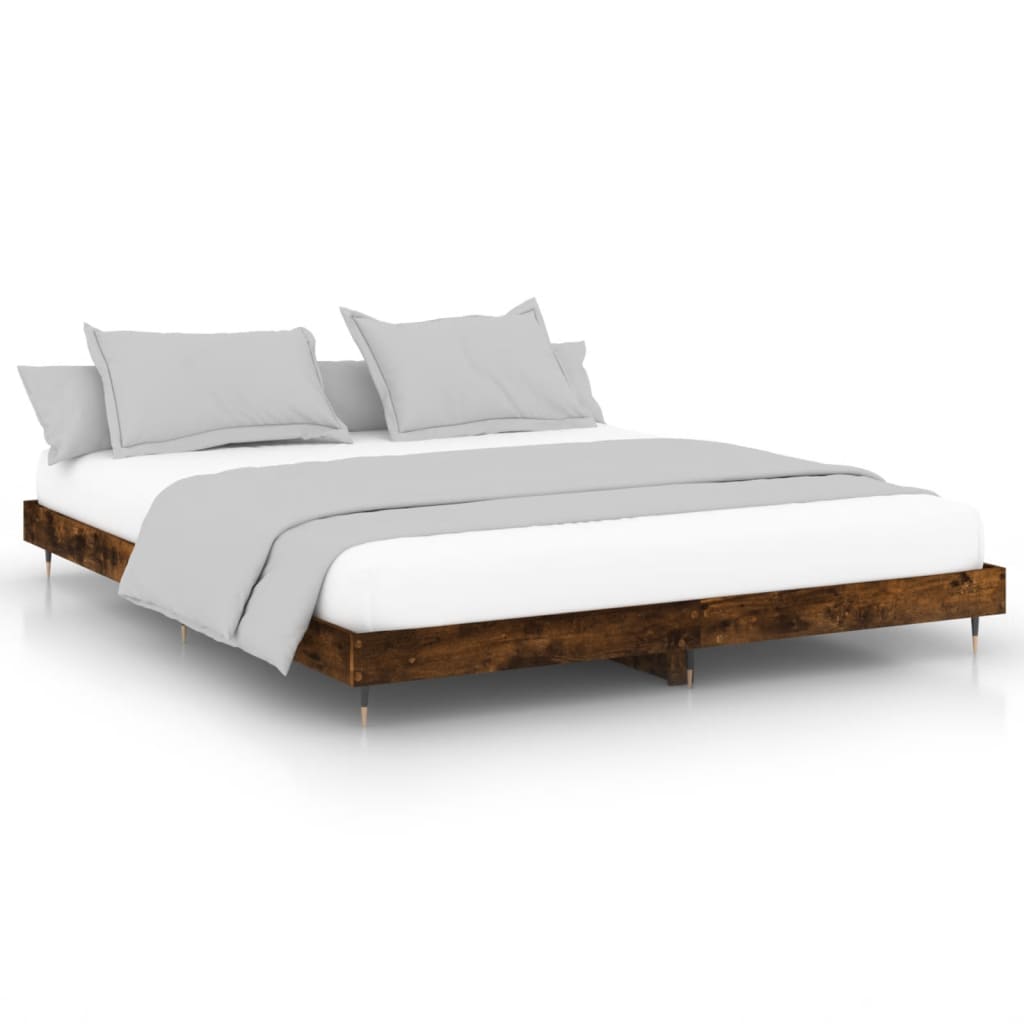 Bed Frame Without Mattress Engineered Wood