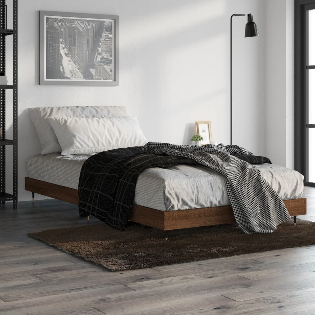 Bed Frame Without Mattress Engineered Wood
