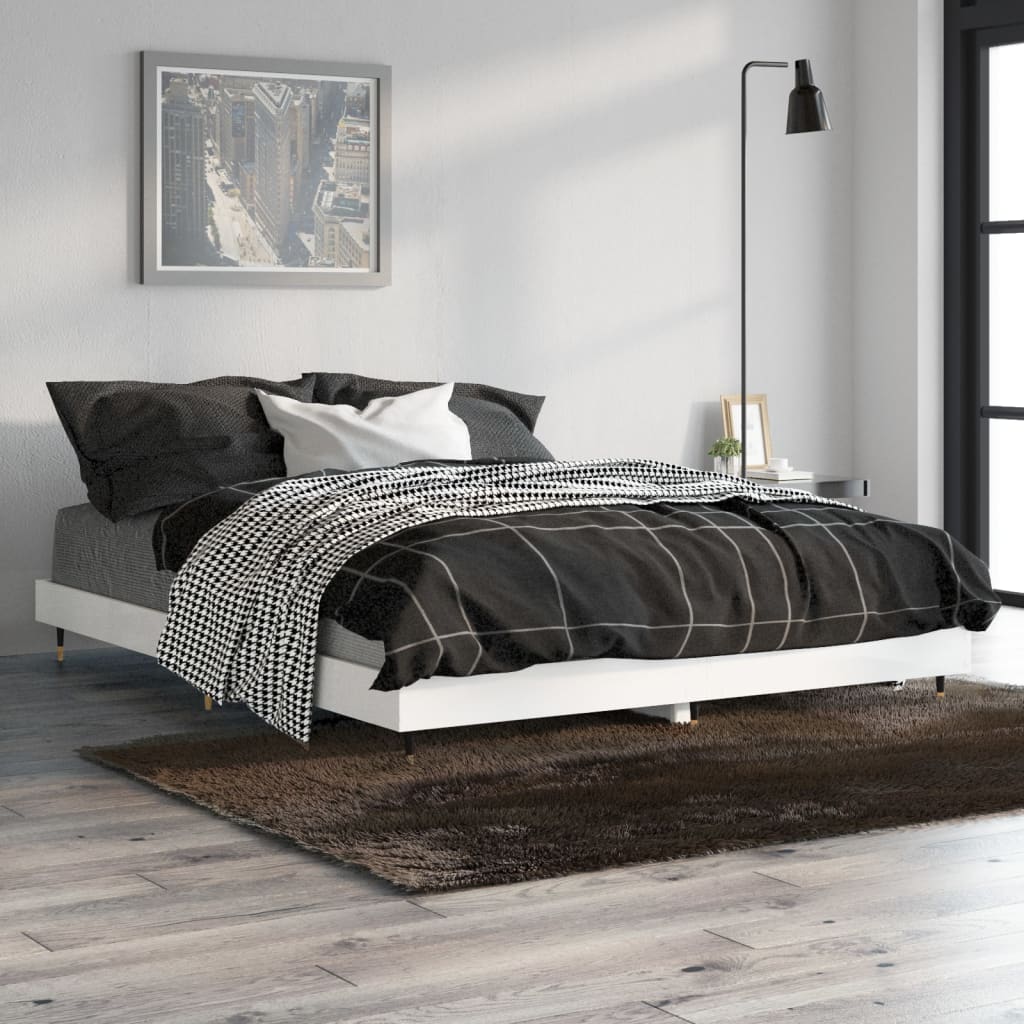 Bed Frame Without Mattress Engineered Wood