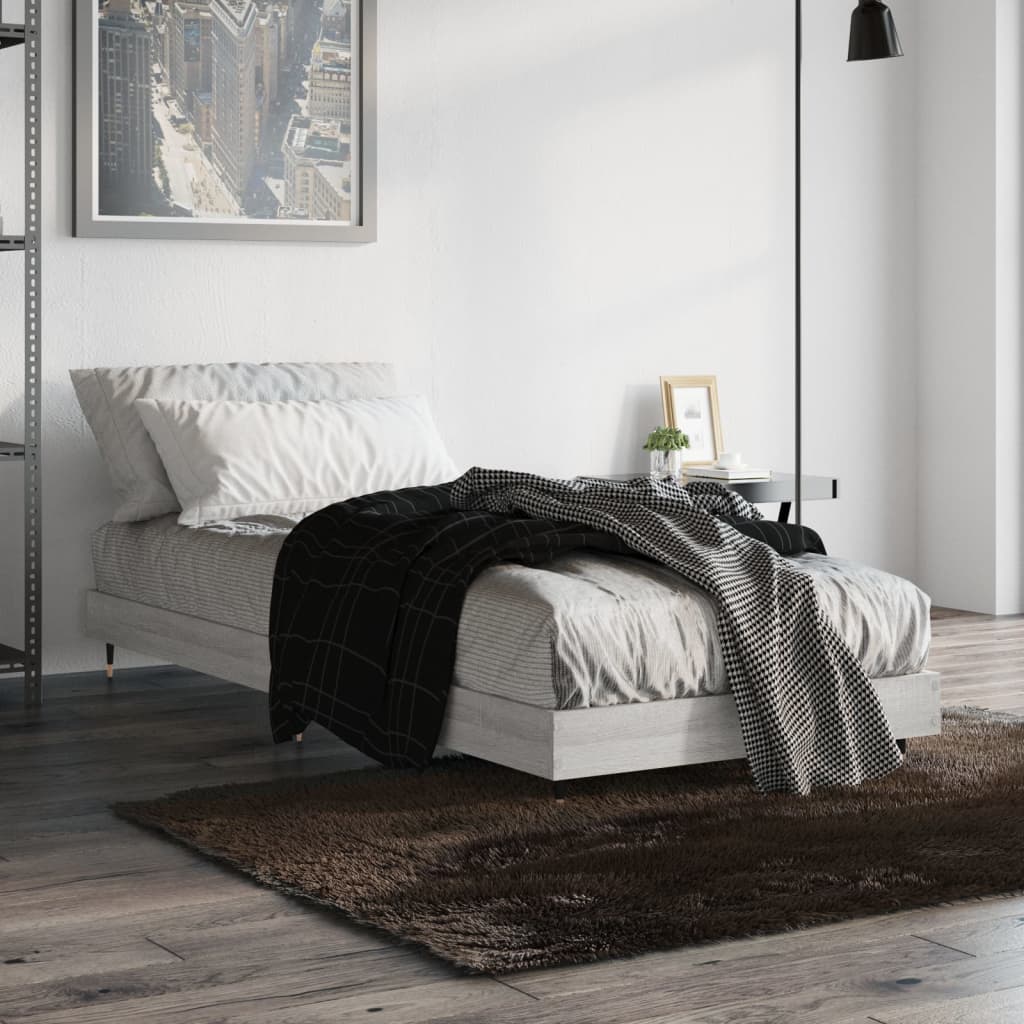 Bed Frame Without Mattress Engineered Wood