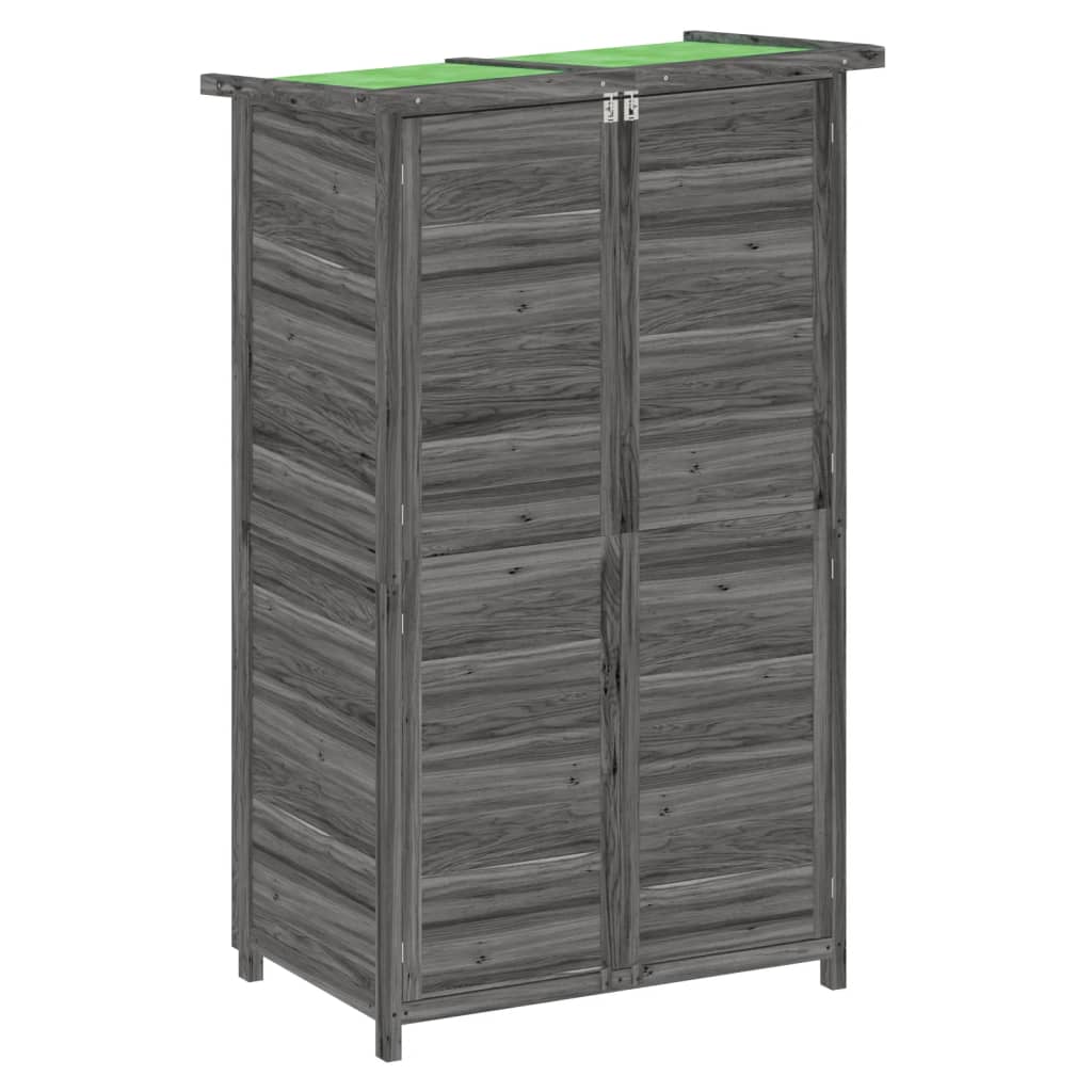 Garden Tool Shed 83X57X140 Cm Solid Wood Pine