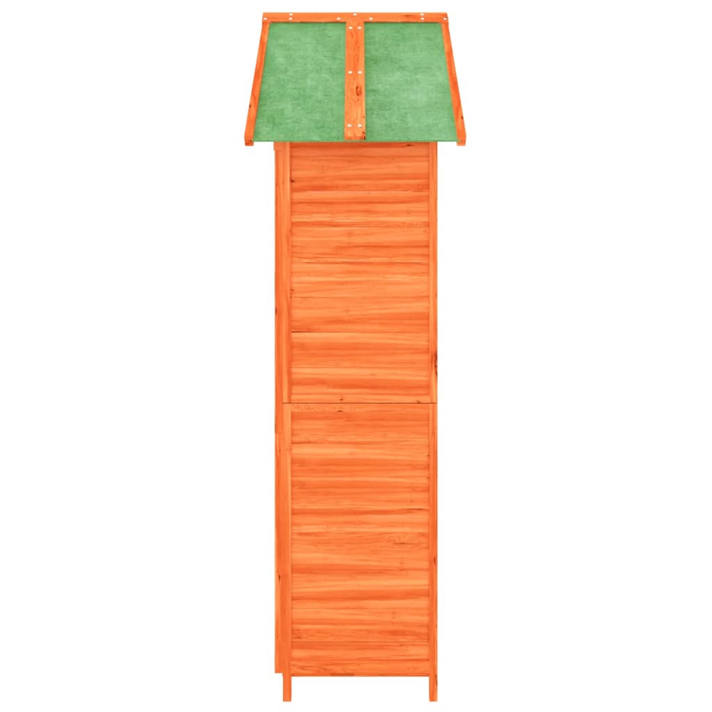 Garden Tool Shed 89X52.5X175 Cm Solid Wood Pine