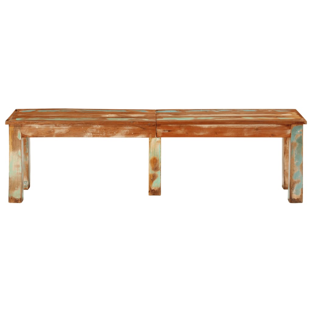 Bench 160X35X46 Cm Solid Reclaimed Wood