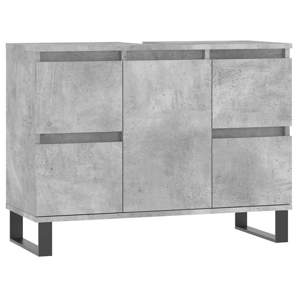 Bathroom Cabinet 80X33X60 Cm Engineered Wood