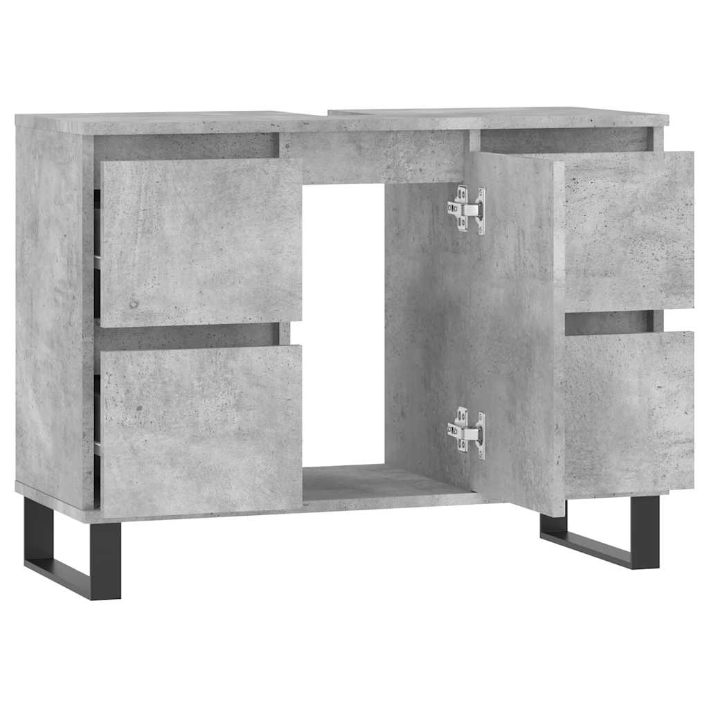 Bathroom Cabinet 80X33X60 Cm Engineered Wood
