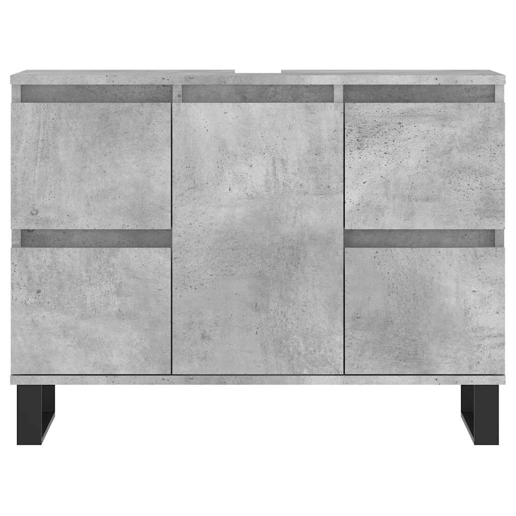 Bathroom Cabinet 80X33X60 Cm Engineered Wood