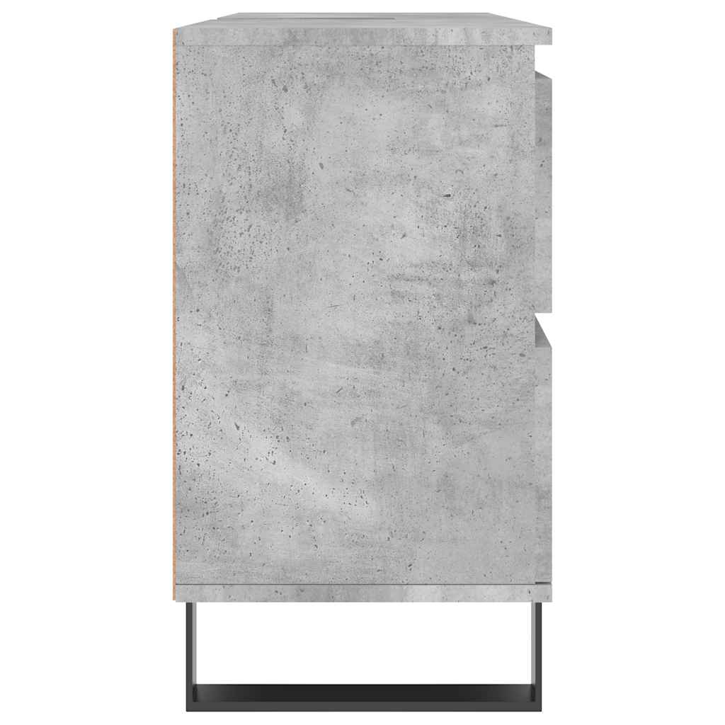 Bathroom Cabinet 80X33X60 Cm Engineered Wood