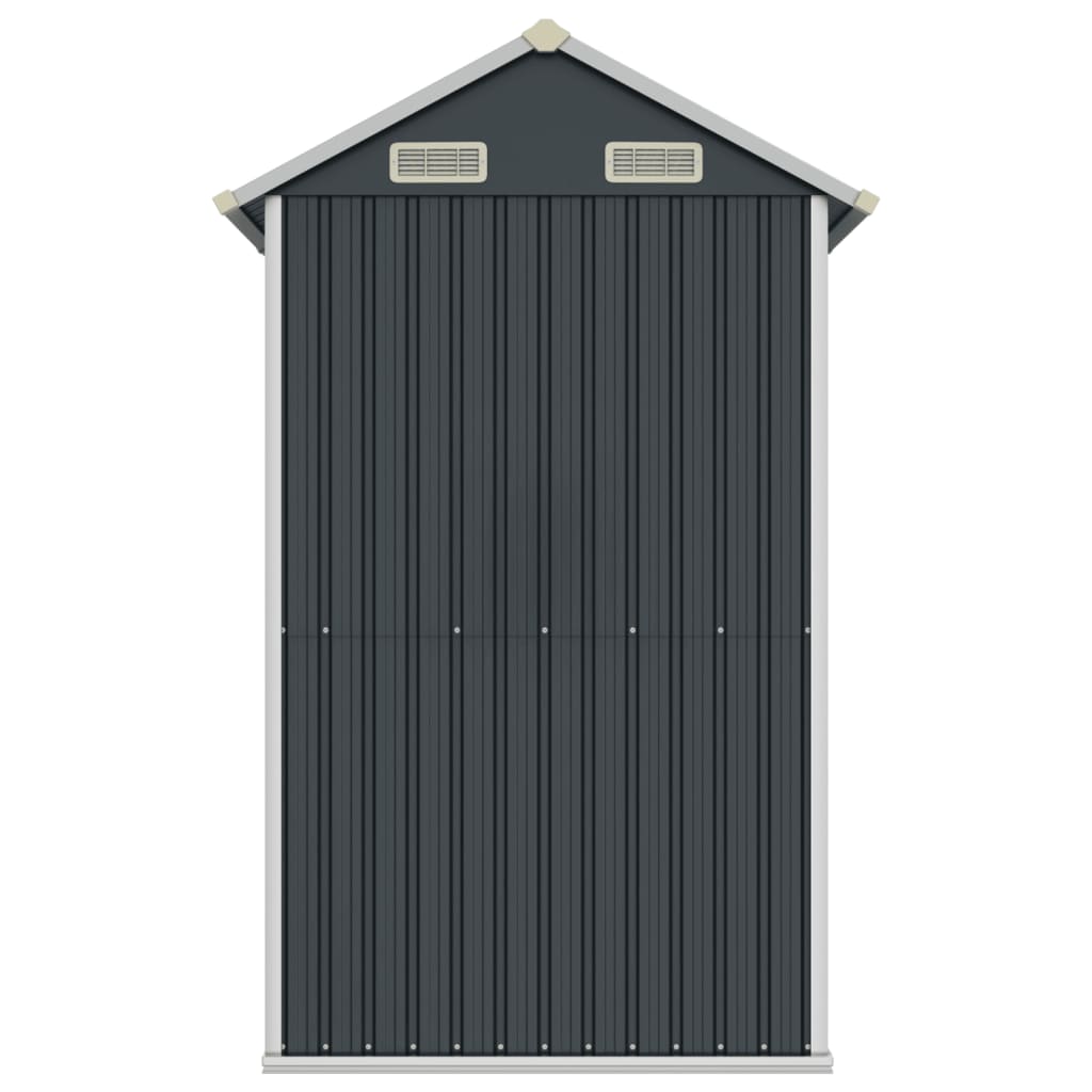 Garden Shed 192X152.5X237 Cm Galvanised Steel