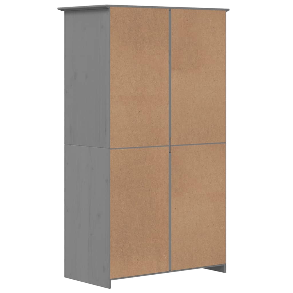 Wardrobe Bodo 101X52X176.5 Cm Solid Wood Pine