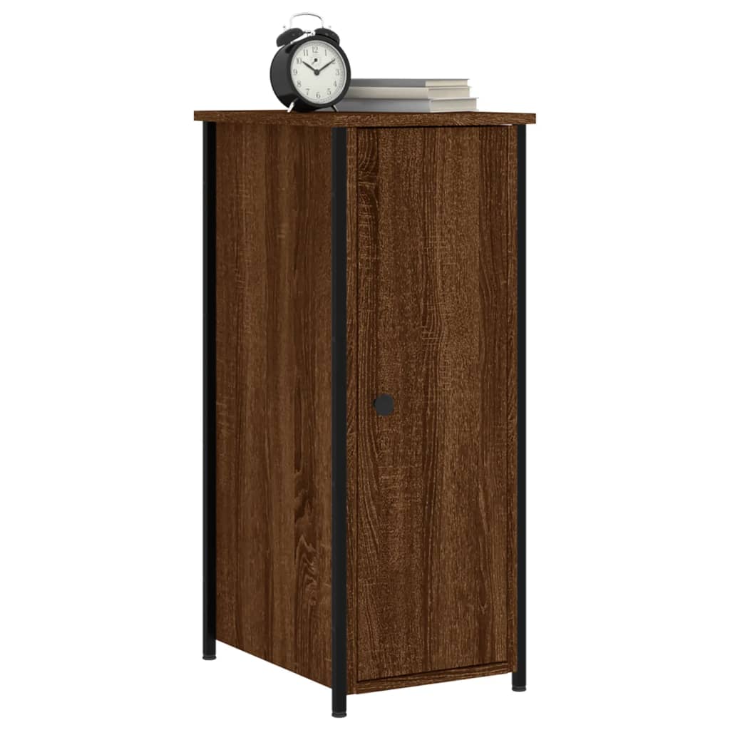 Bedside Cabinet 32X42X80 Cm Engineered Wood