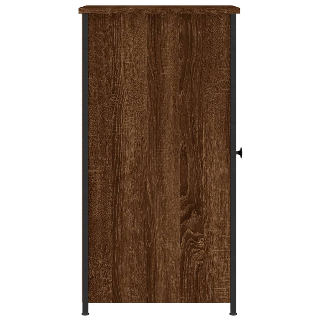Bedside Cabinet 32X42X80 Cm Engineered Wood