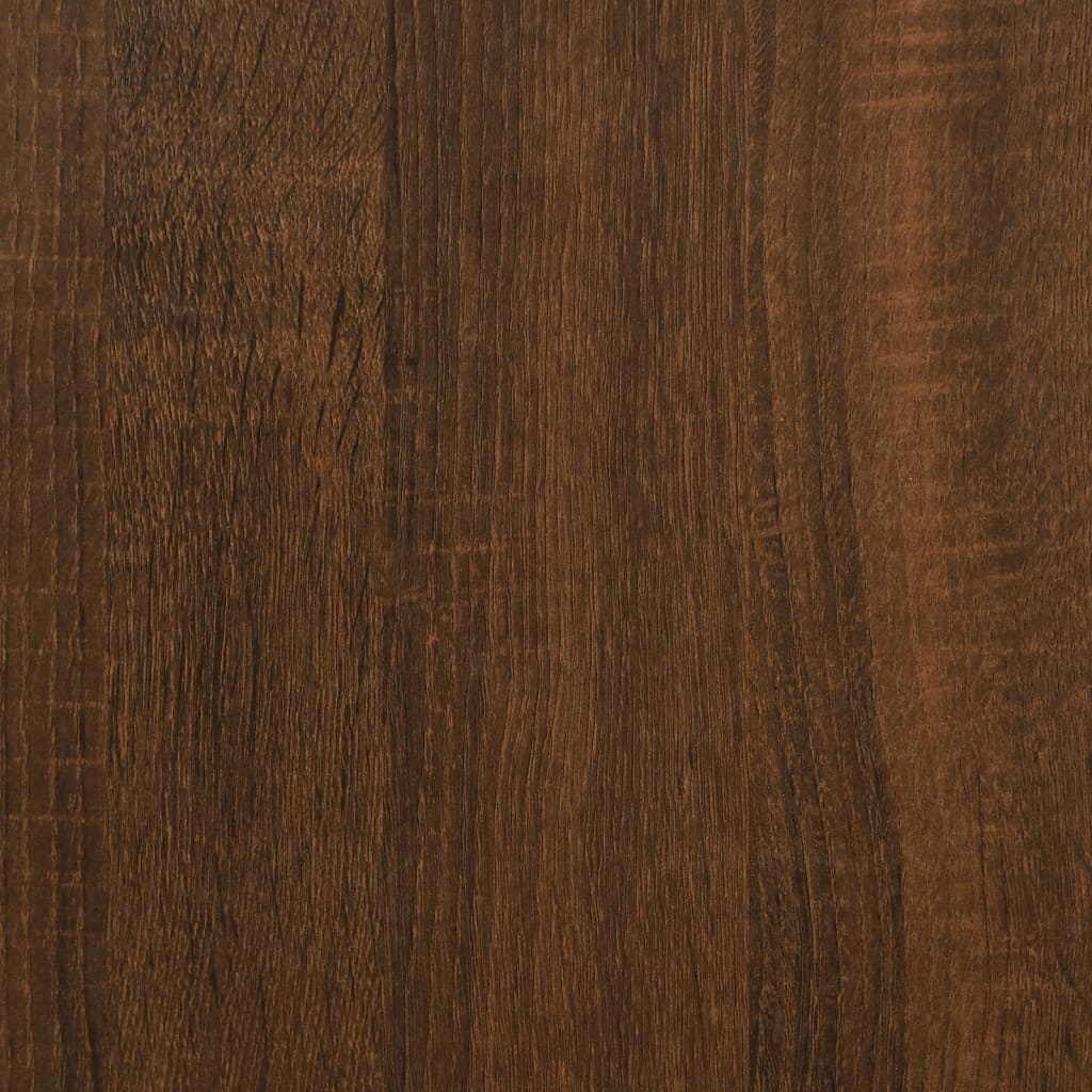 Bedside Cabinet 32X42X80 Cm Engineered Wood