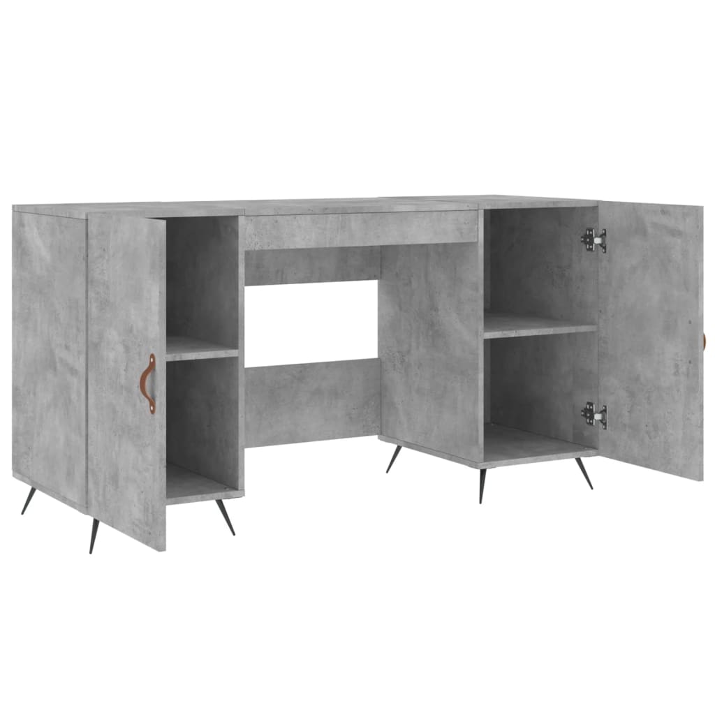 Desk 140X50X75 Cm Engineered Wood