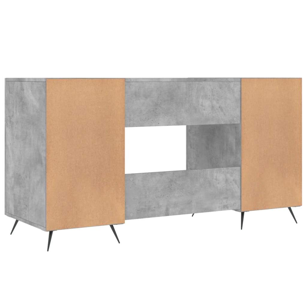 Desk 140X50X75 Cm Engineered Wood