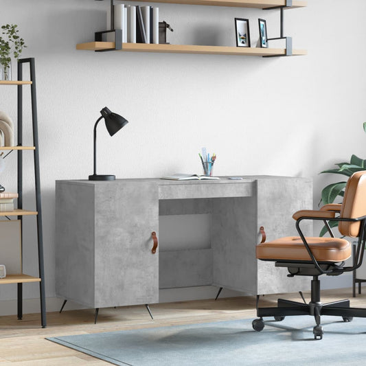 Desk 140X50X75 Cm Engineered Wood