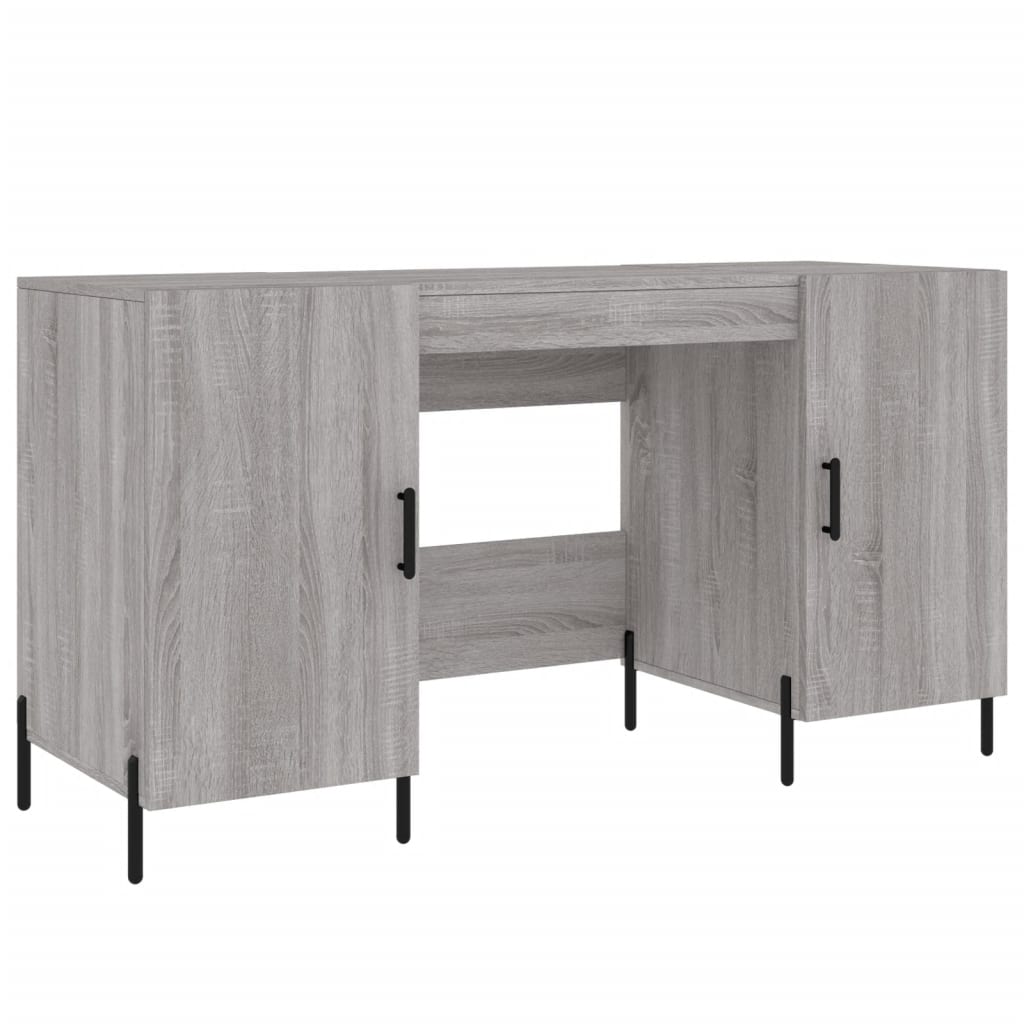 Desk 140X50X75 Cm Engineered Wood