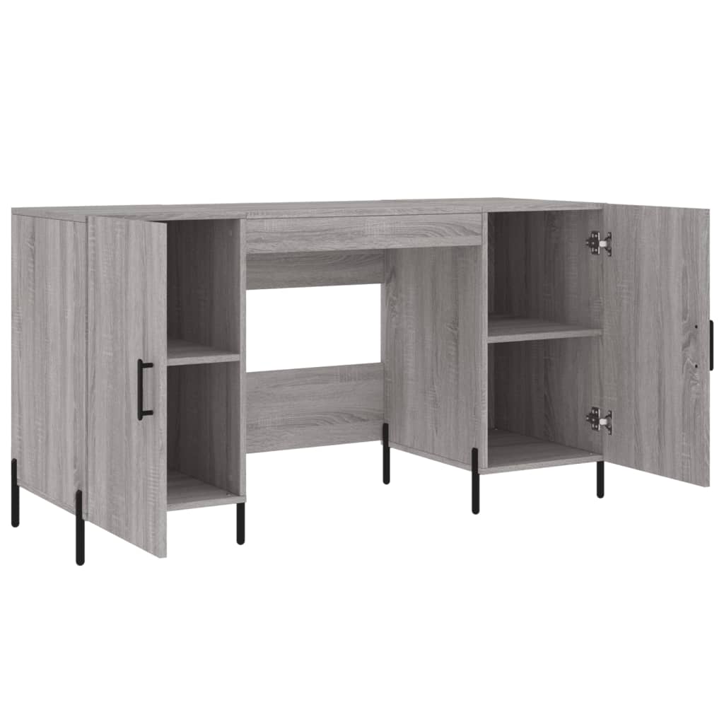 Desk 140X50X75 Cm Engineered Wood