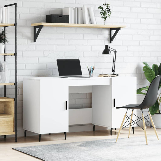 Desk 140X50X75 Cm Engineered Wood