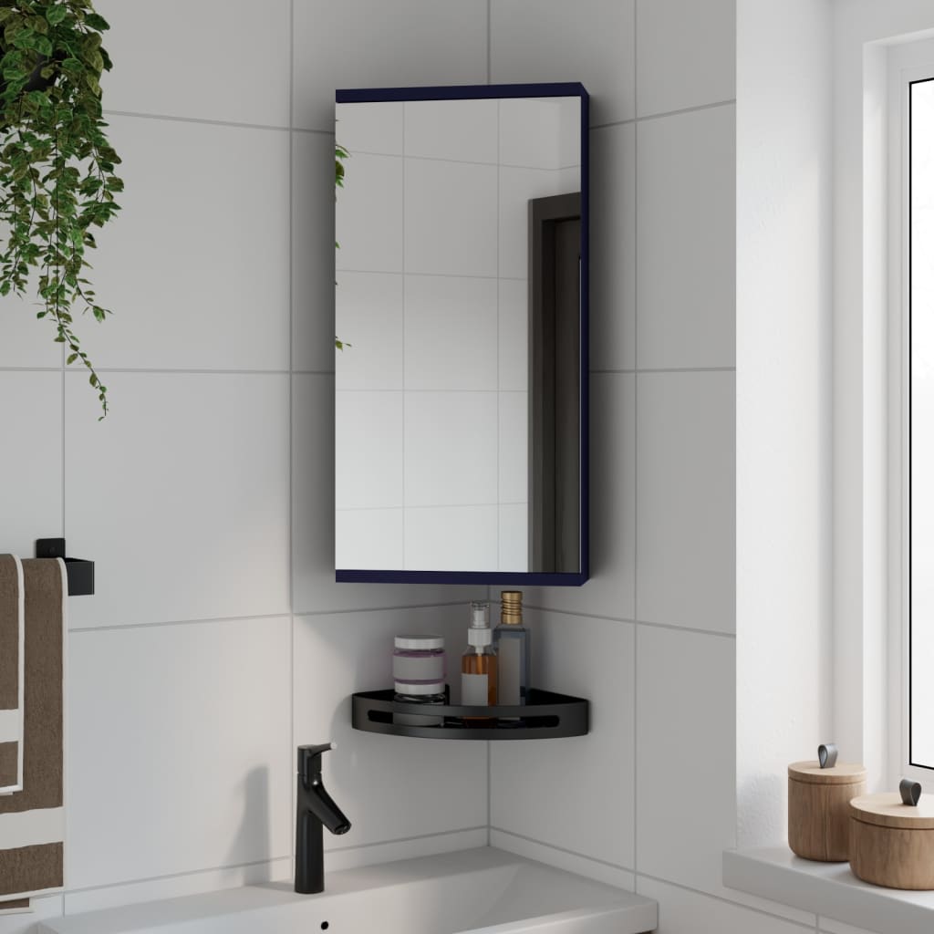Corner Bathroom Mirror Cabinet 30X24X60 Cm