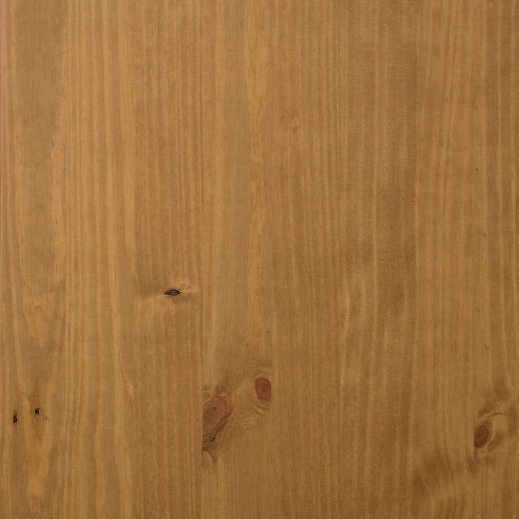Drawer Cabinet Flam 110X40X80 Cm Solid Wood Pine