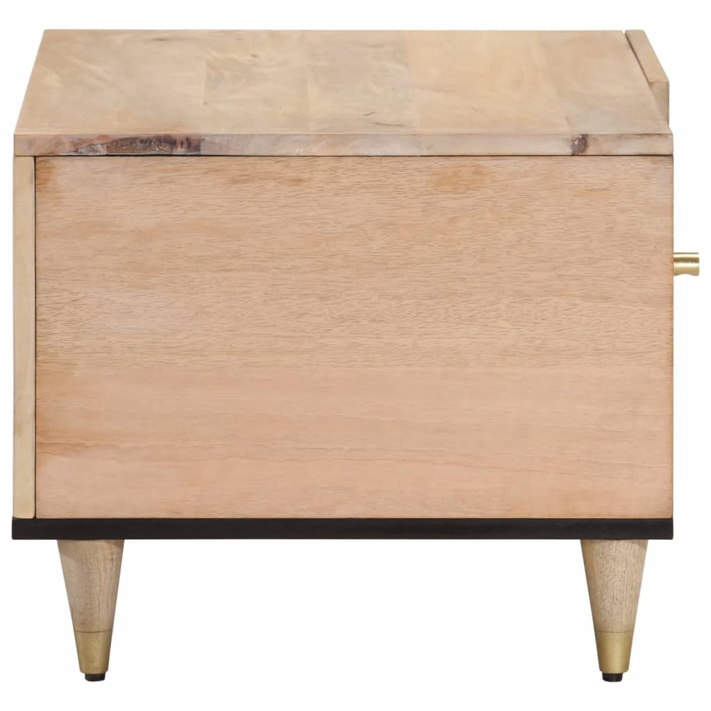 Coffee Table 80X50X40 Cm Solid Wood Mango