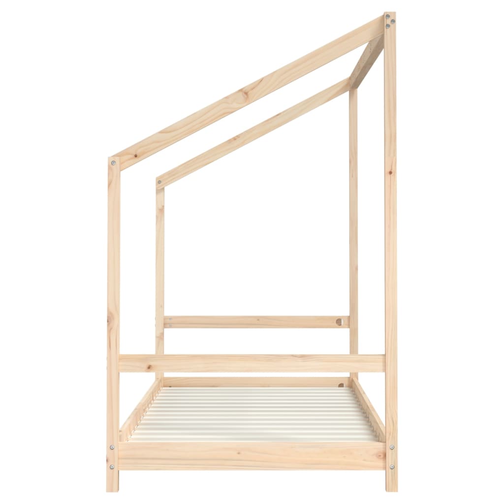 Kids Bed Frame Solid Wood Pine