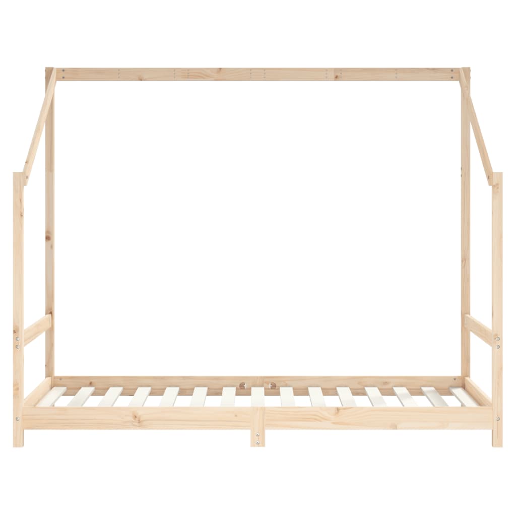 Kids Bed Frame Solid Wood Pine