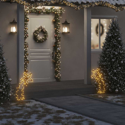 Christmas Light Decoration With Spikes Meteor 80 Leds