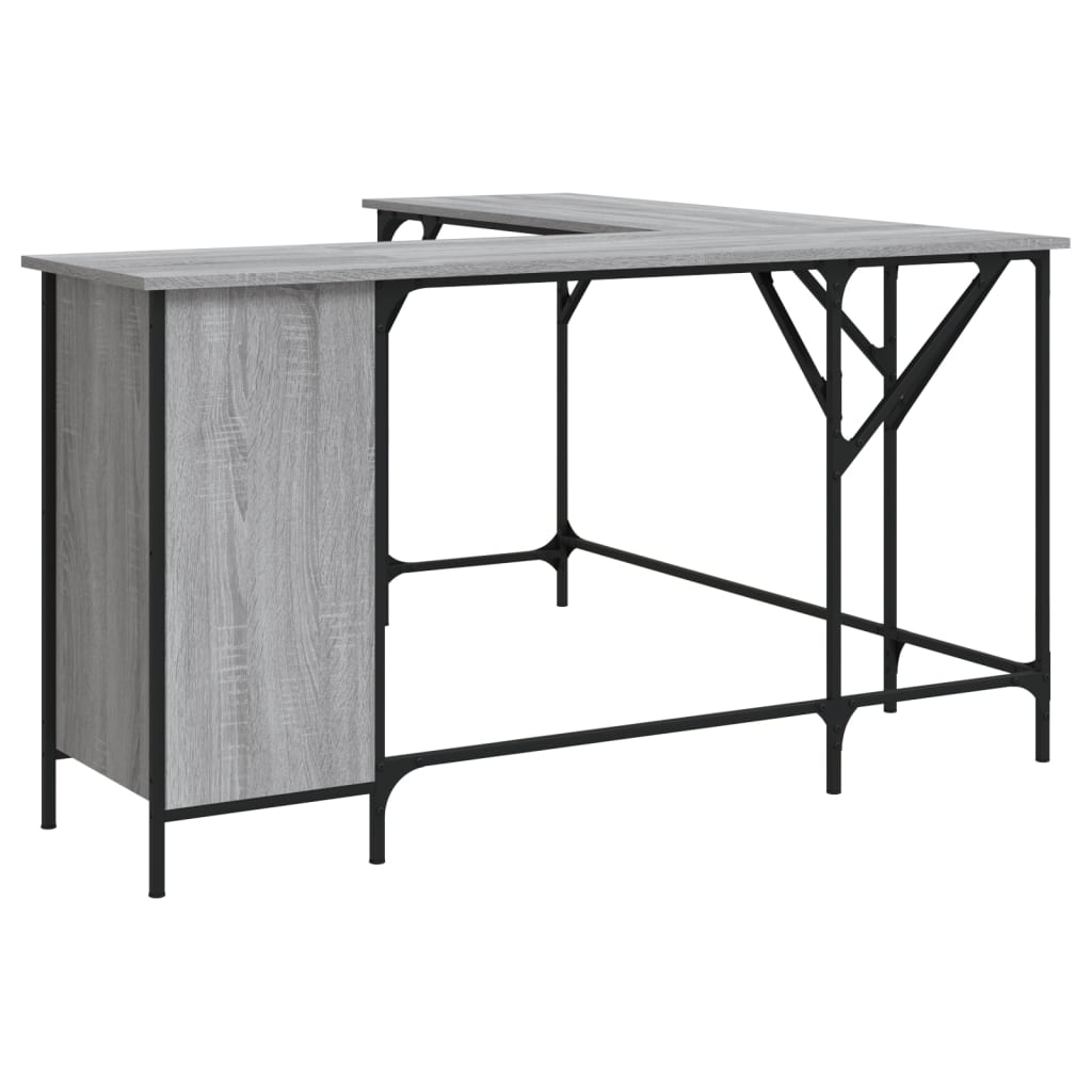 Desk 141X141X75 Cm Engineered Wood