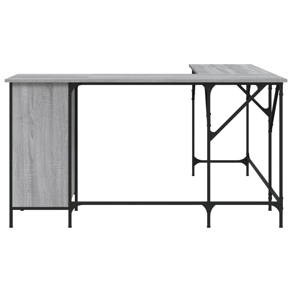 Desk 141X141X75 Cm Engineered Wood