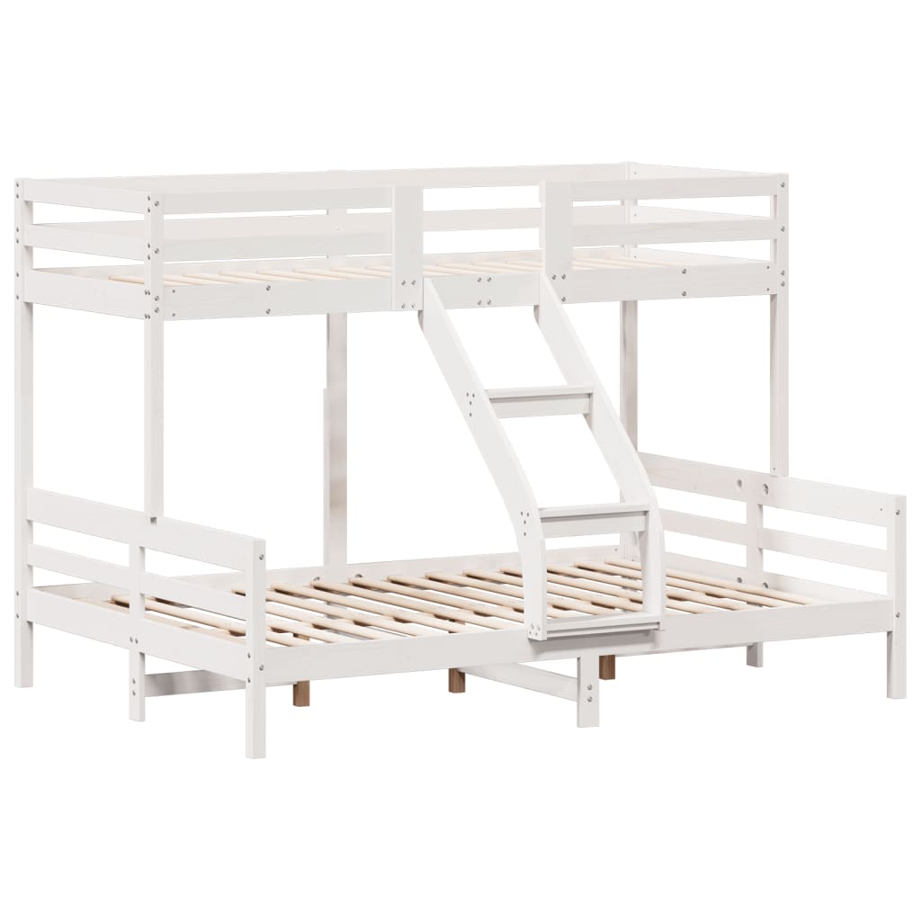 Bunk Bed Without Mattress 90X200/140X200 Cm Solid Wood