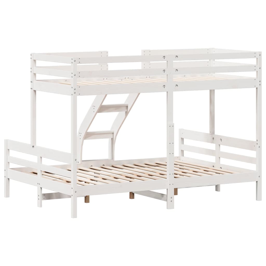 Bunk Bed Without Mattress 90X200/140X200 Cm Solid Wood