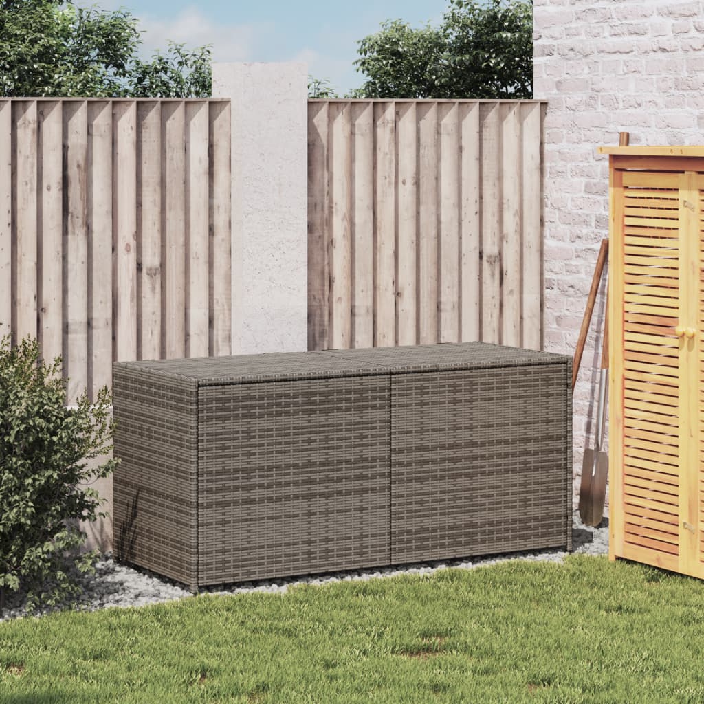 Garden Storage Box 283L Poly Rattan
