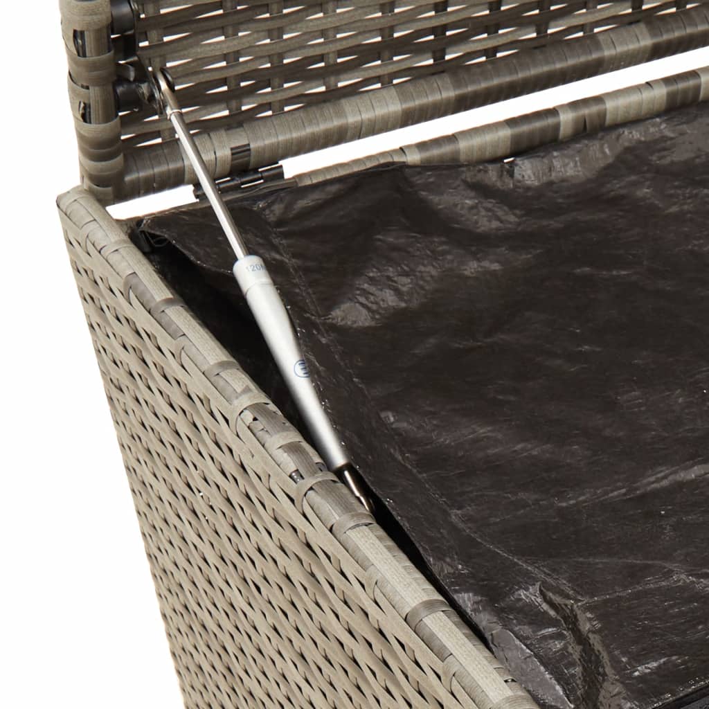 Garden Storage Box 283L Poly Rattan