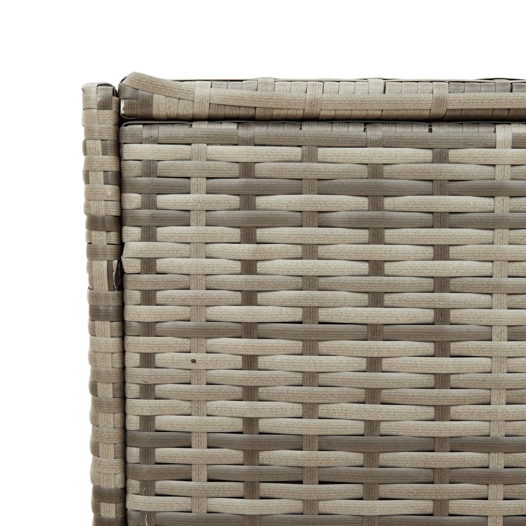 Garden Storage Box 283L Poly Rattan