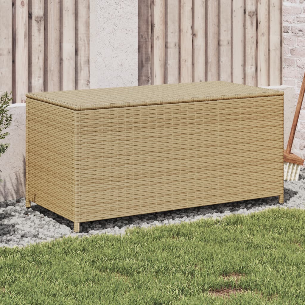 Garden Storage Box 283L Poly Rattan
