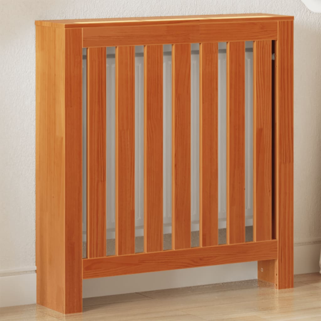 Radiator Cover Wax Solid Wood Pine