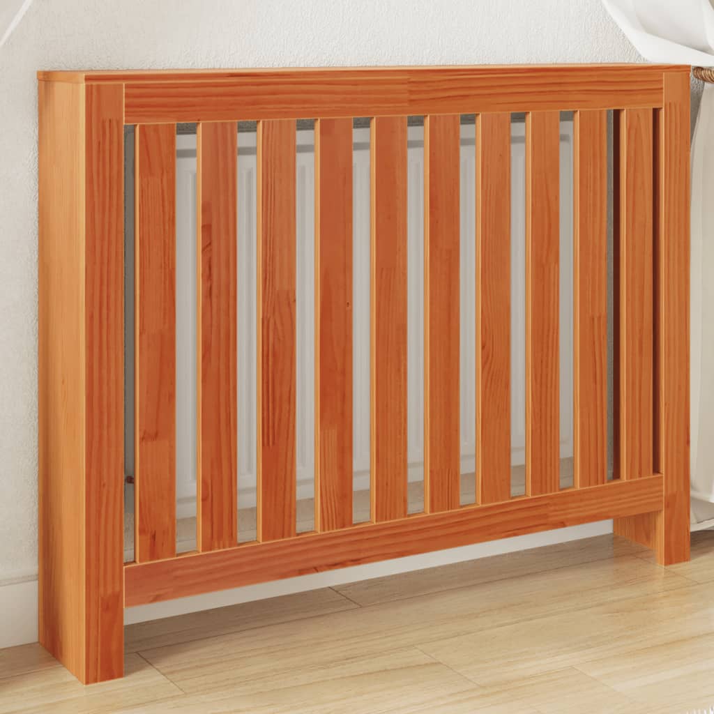 Radiator Cover Wax Solid Wood Pine