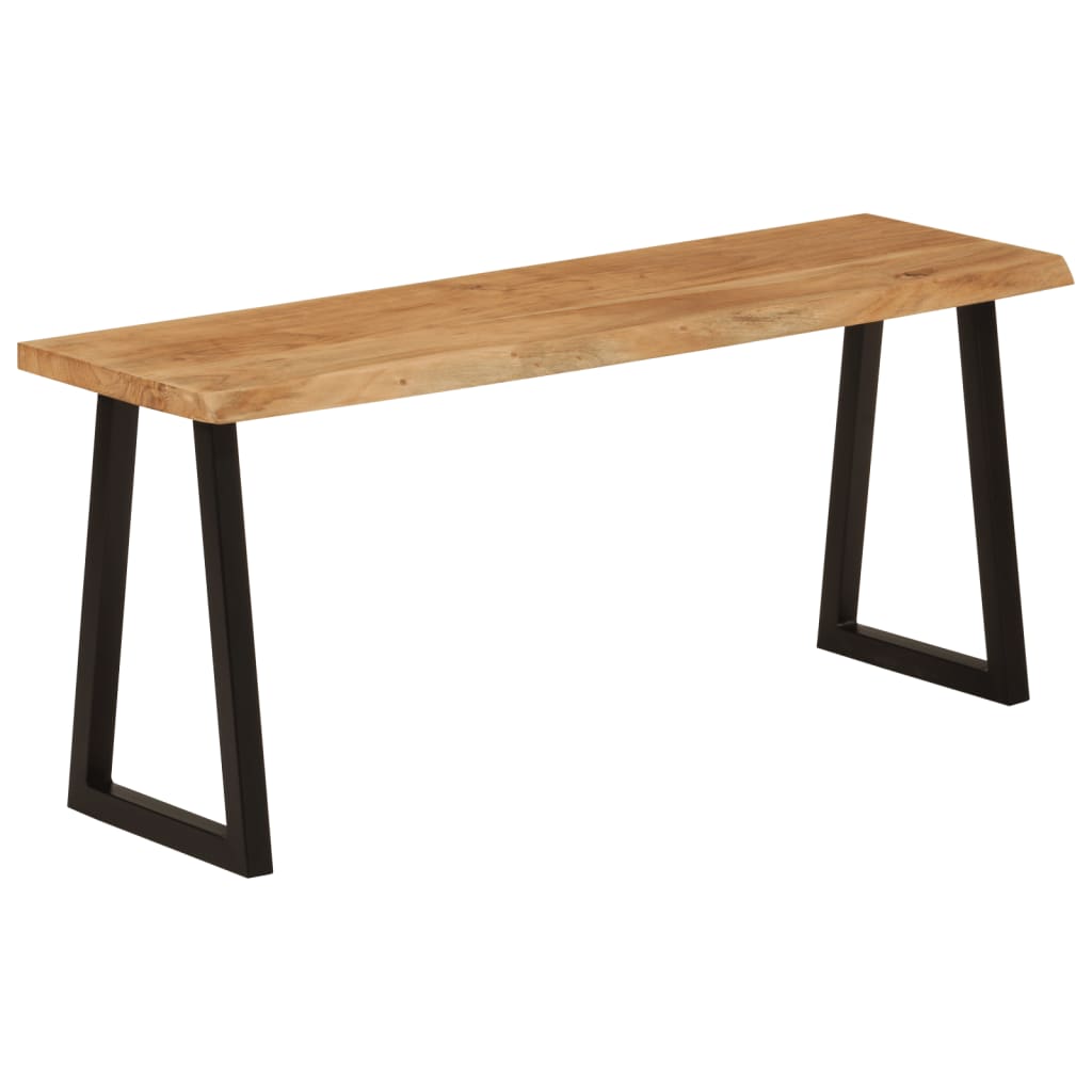 Bench With Live Edge 105 Cm Solid Wood Mango