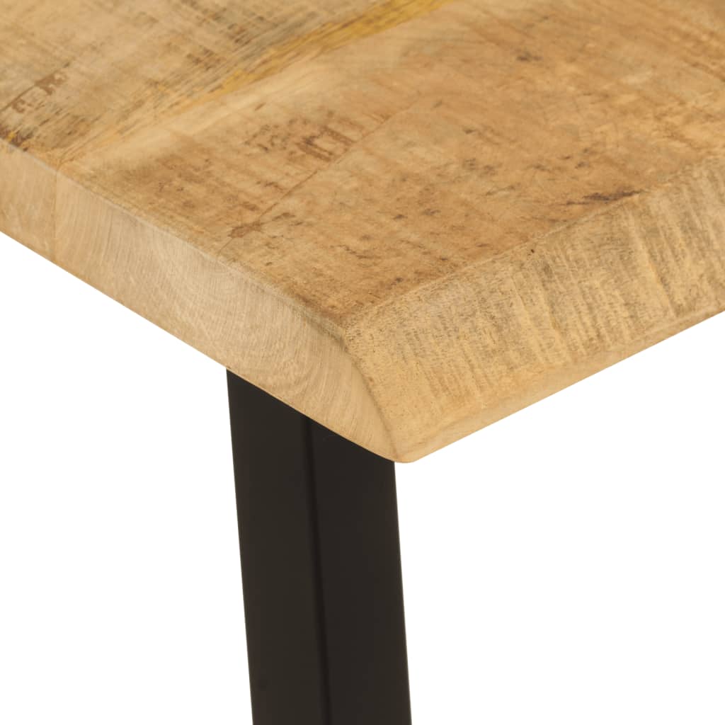 Bench With Live Edge 105 Cm Solid Wood Mango
